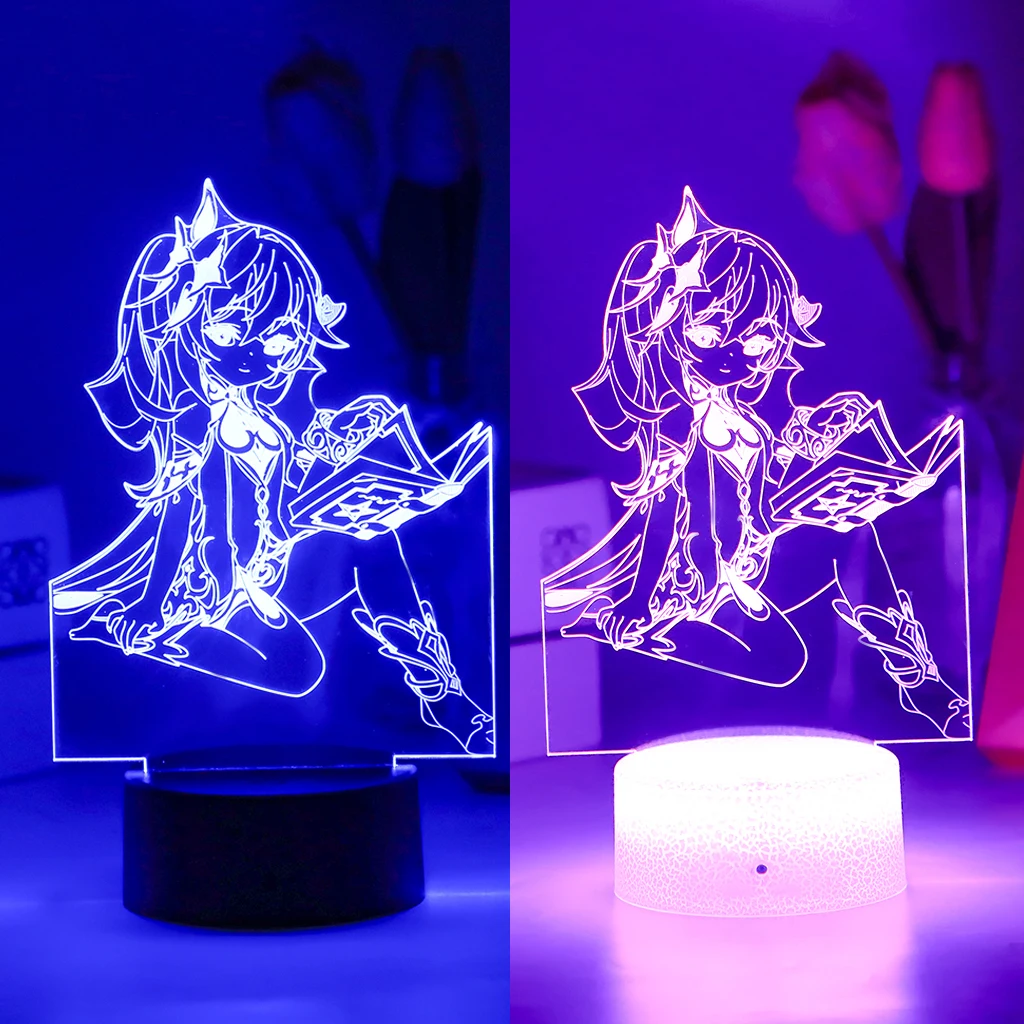 

Аниме Манга, закат, ночник, дневной свет, Противоударная 3D Светодиодная иллюзионная лампа нахида для детей, спальни, прикроватный декор, подарок на день рождения