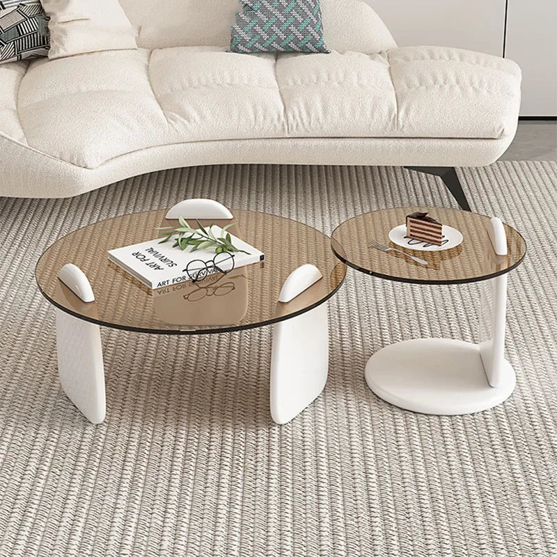 Tavolino Centrale Stand Pranzo Moderno Soggiorno Tavolo In Vetro Consolle Laterale Minimalista Tavolino Da Salotto Mobili Da Salone