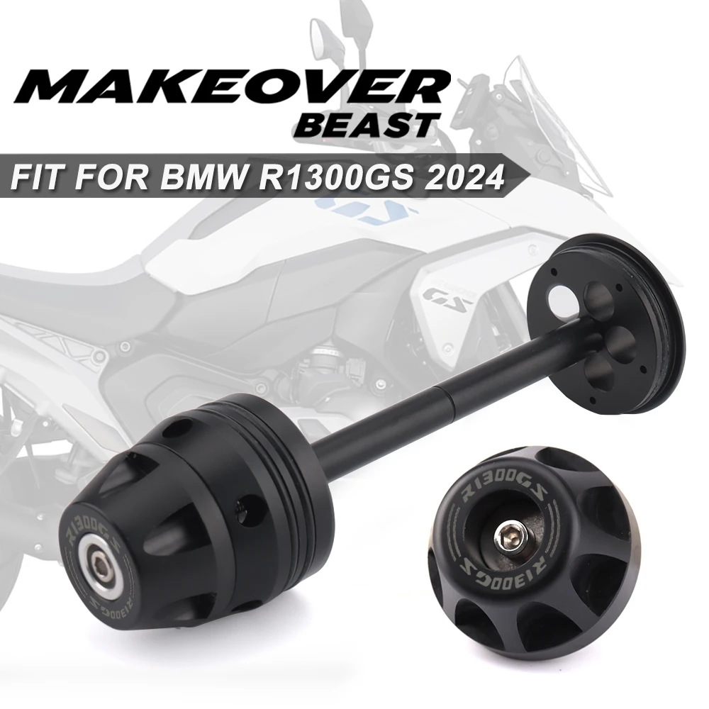 Apto para bmw r1300gs 2024 r 1300 gs gs1300 protetor da roda traseira da  motocicleta eixo garfo acidente slider acessórios - AliExpress