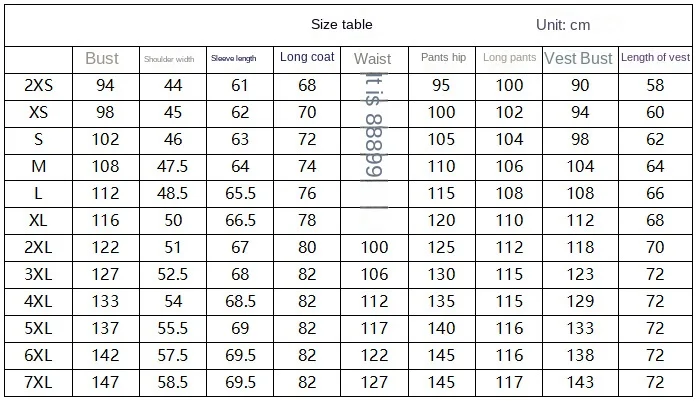 Europe and The United States New Men's Suit Korean Version of Leisure Foreign Trade Suit Three-piece Tuxedo Suit  Suits for Men