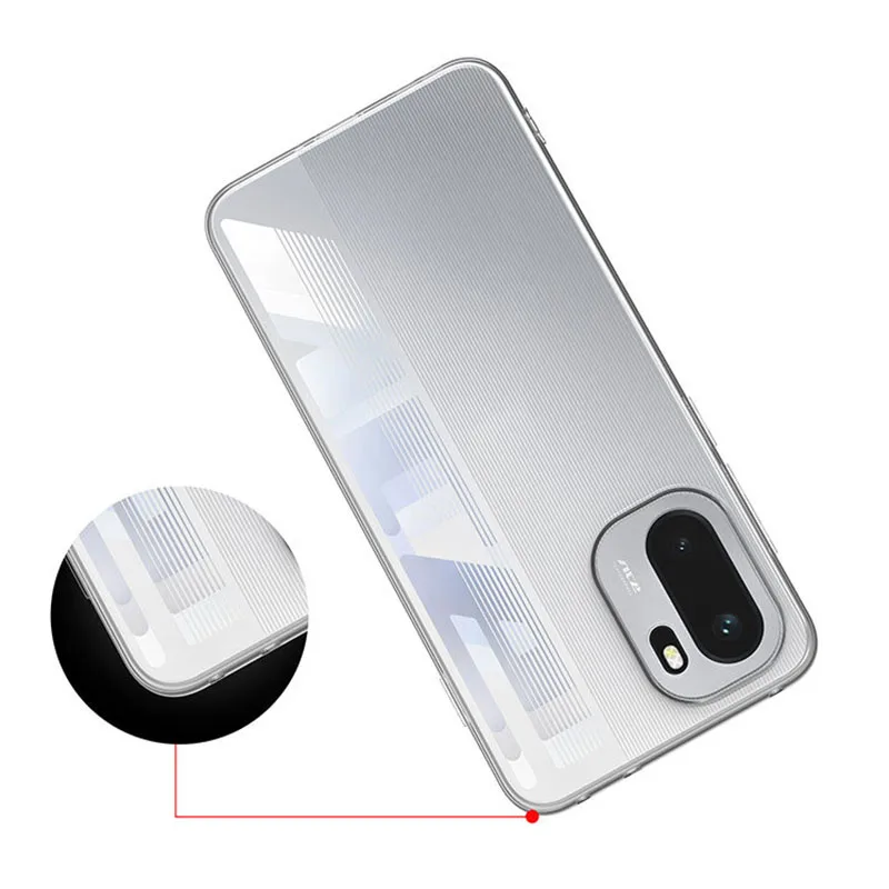 Sleek Slim Soft TPU Clear Transparent Phone Case - Perfect Fit Cover