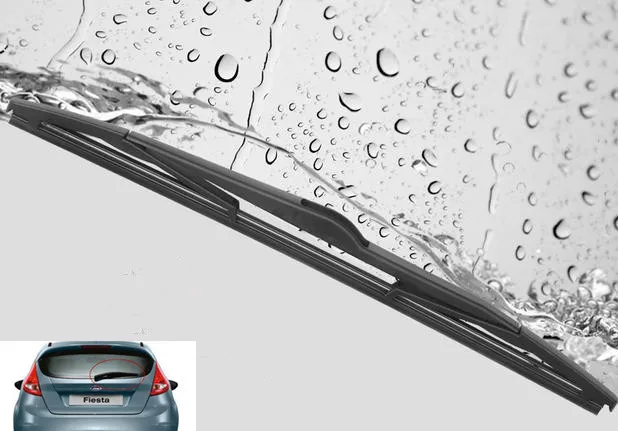 FUNDUOO For Ford Fiesta 2008 2009 2010 2011 2012 2013 12 고무 리어 윈도우 윈드 스크린 와이퍼 윈드 실드 와이퍼 블레이드
