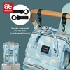 AIBEDILA Mummy Large Capacity Diaper Bag Backpack Waterproof Outdoor USB Charge Travel Diaper Maternity Baby Stroller Diaper Bag 6