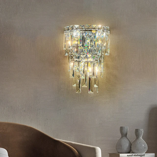 Luxury Crystal Wall Lamp Wall Light Fixtures