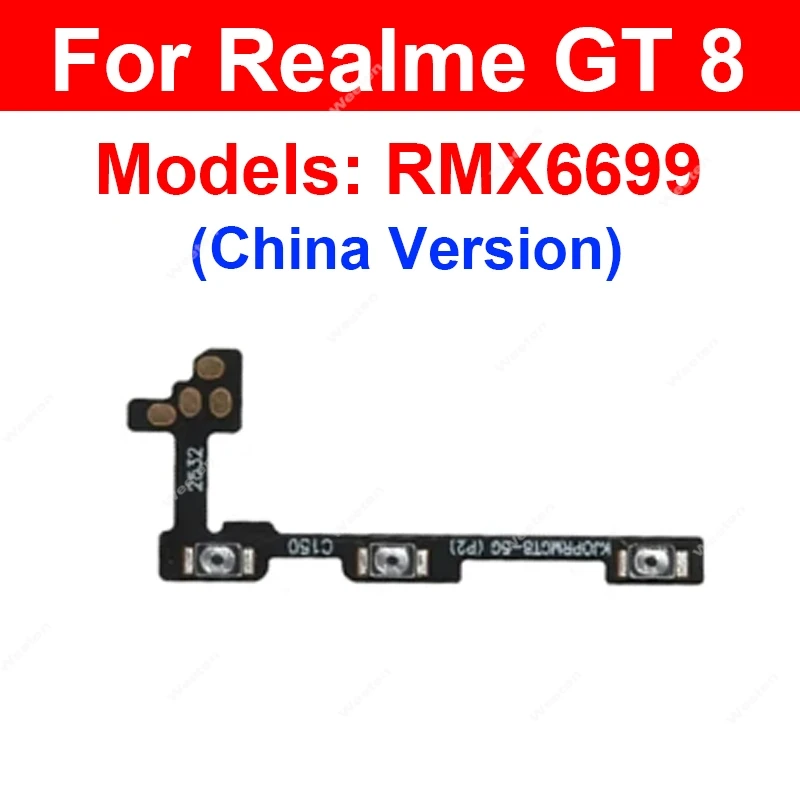 Enhanced Volume and Power Side Button Flex Cable for Realme GT Series Smartphones