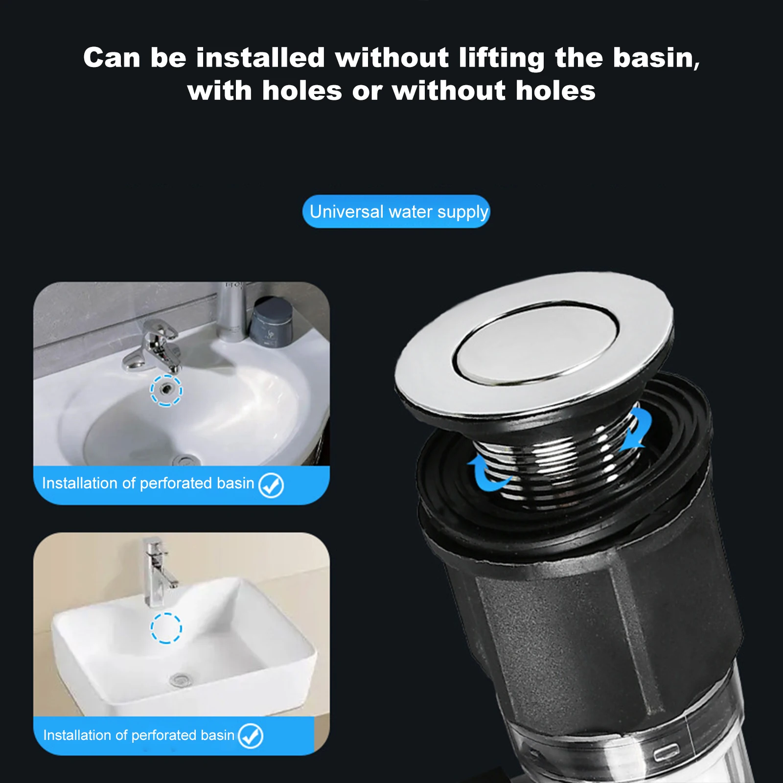 Kitchen Sink Drain Pipe Flexible Stretchable Deodorant Sewer Drainage Water Hose Bathroom Washbasin Anti Blockage Accessories 3