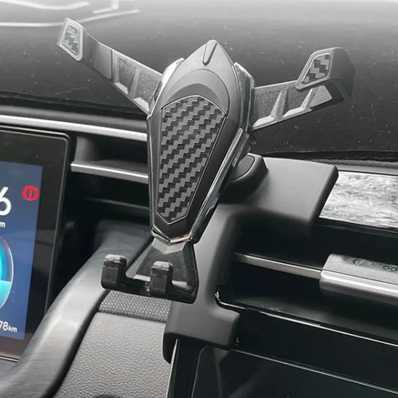 Car Styling Mobile Phone Holder For Hyundai Tucson NX4 TL Air Vent Mount Gravity Bracket Stand Accessories phone holder mobile phone holder