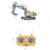 Remote Control Heavy Excavator 1/20 11CH Crawler 2.4G Wireless Electric RC Car 6
