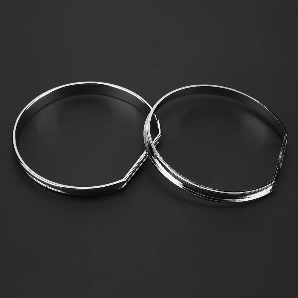 Car Front Dashboard Decoration Frame Dial Ring Trim Car Styling Auto Front Cover for BMW E46 Replacement Tools