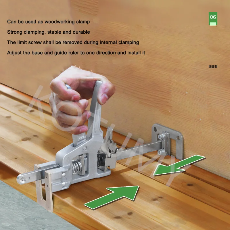 Hand Lifting Tool Labor-Saving Arm Fine Adjustment Jack Door Panel Drywall Lifting Cabinet Board Lifter Tile Height Adjuster Ele