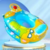 Environment PVC Children Swimming Rings Water Toys Beach Pool Baby Inflatable Swimming Circle with Steering Wheel Water Toys 1