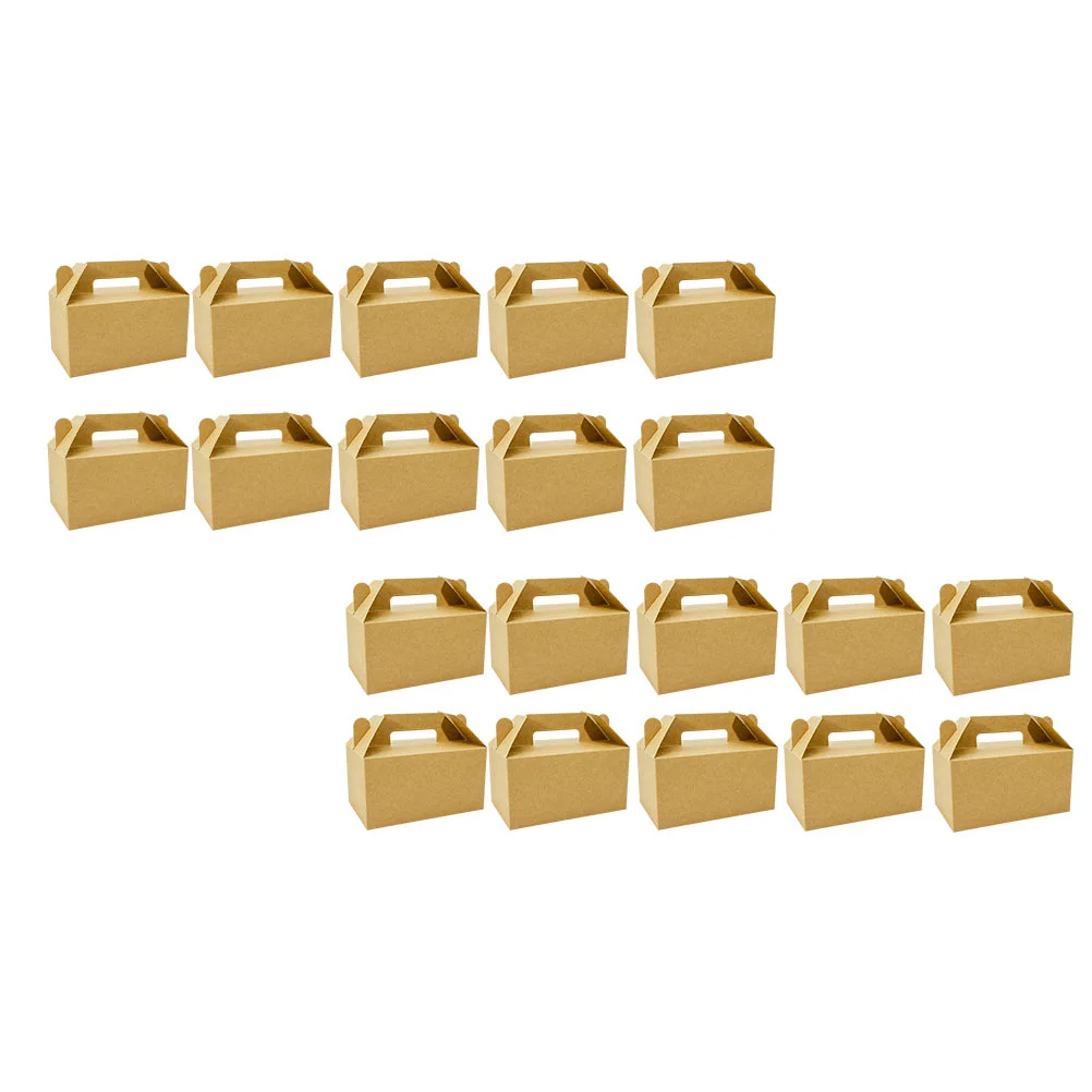 

Simple Burger Fried Chicken Packing Boxes Picnic Food Containers Storage Box Party Decoration Accessories Kids Gift Holder