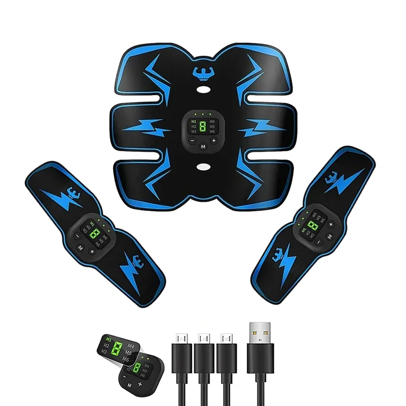 Abdominal Muscle Trainer Abs Muscle Toner Body Slimming Massager For Abdomen Arm Leg Massage Unisex Home Fitness Equiment