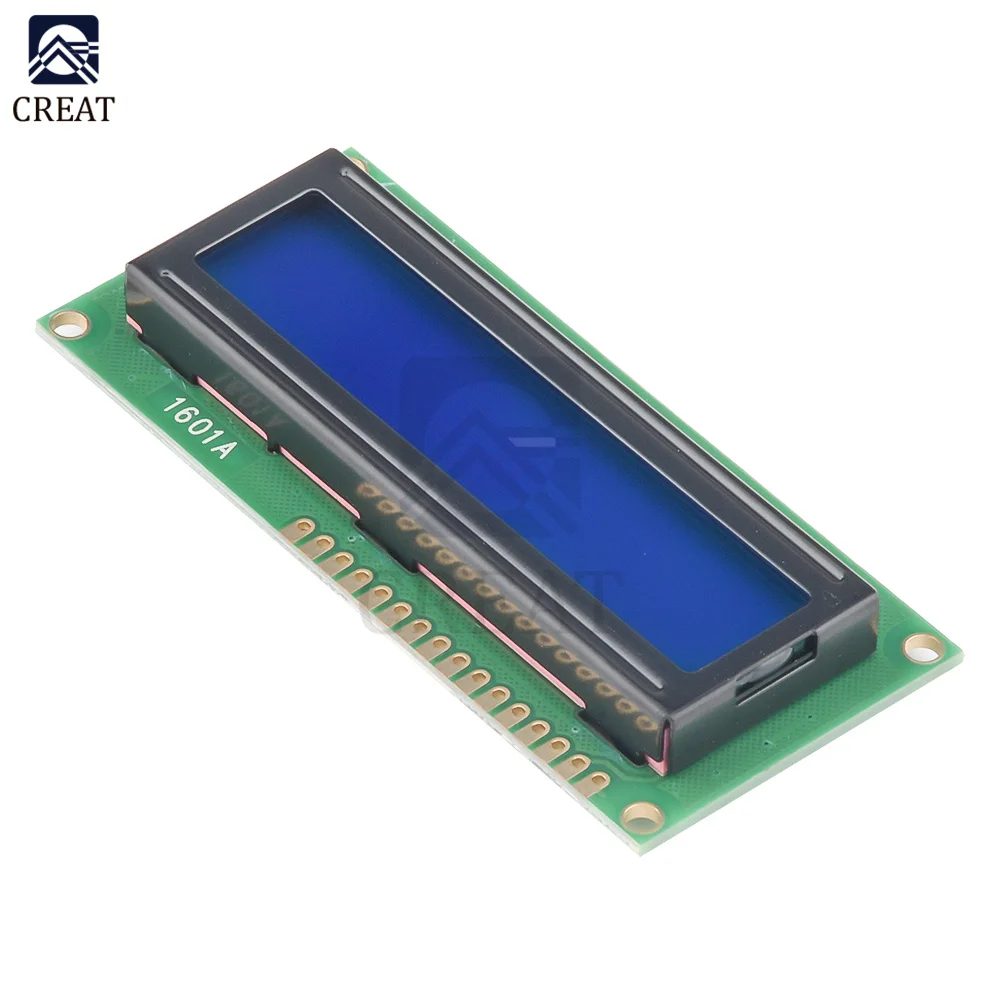 LCD Display Module 1601 LCD Display 16X1 Character Digital LCD Module LCM STN SPLC780D KS0066 for Arduino R3 3D Printer 5V