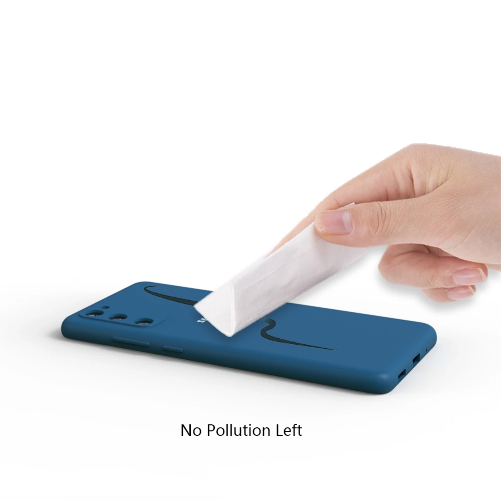 Soft Liquid Silicone Shockproof Phone Back Cover - Thin Protective Shell