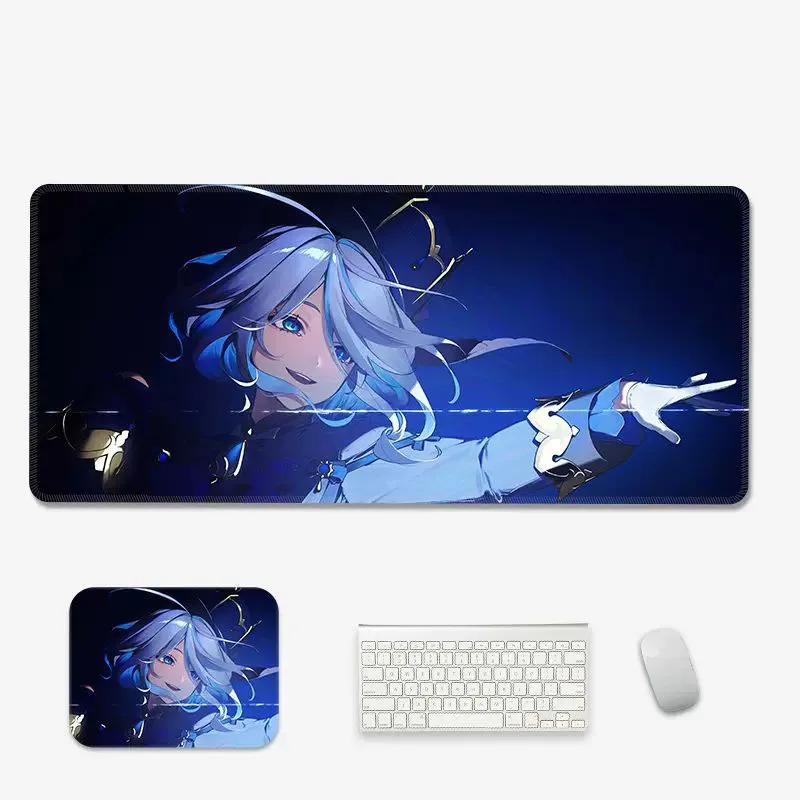 

Big Art Mouse Pad Desk Mat Anime Mouse Mats Kawaii Gaming Pad on The Table Setup Gamer Accessories Keyboard Pad Mouse Rug Carpet