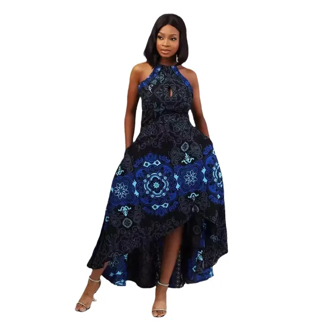 Chioma Halter Neck Print Dress - Image 4