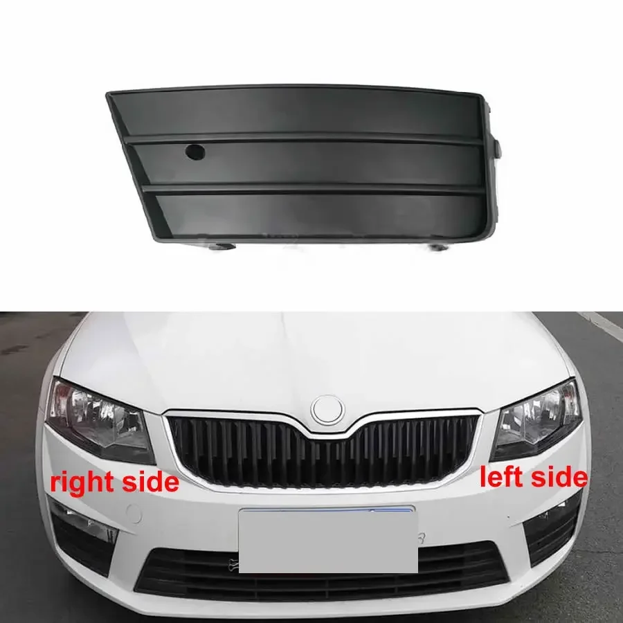 

Для Skoda Octavia 2017, противотуманная фара автомобиля без яркого света, обшивка, передний бампер, нижняя решетка рамы лампы