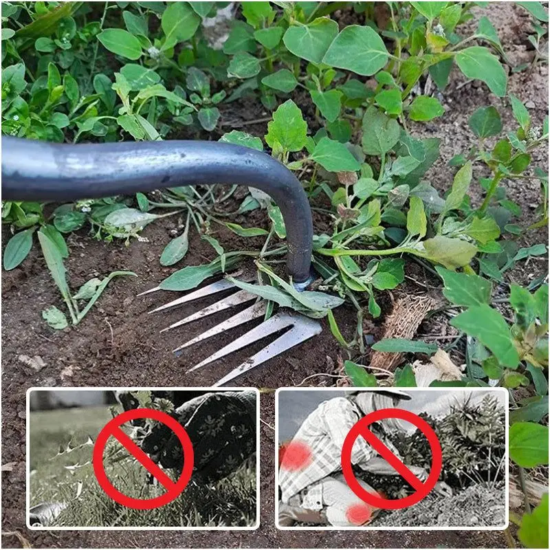 2 IN 1 Manual Weed Remover Tool 2