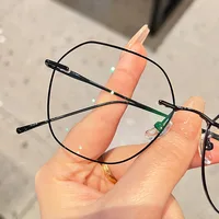 ZIROSAT 8925-B lentilles teinte titane lunettes de myopie lunettes de lecture monture de lunettes sans monture pour hommes ou femmes 5