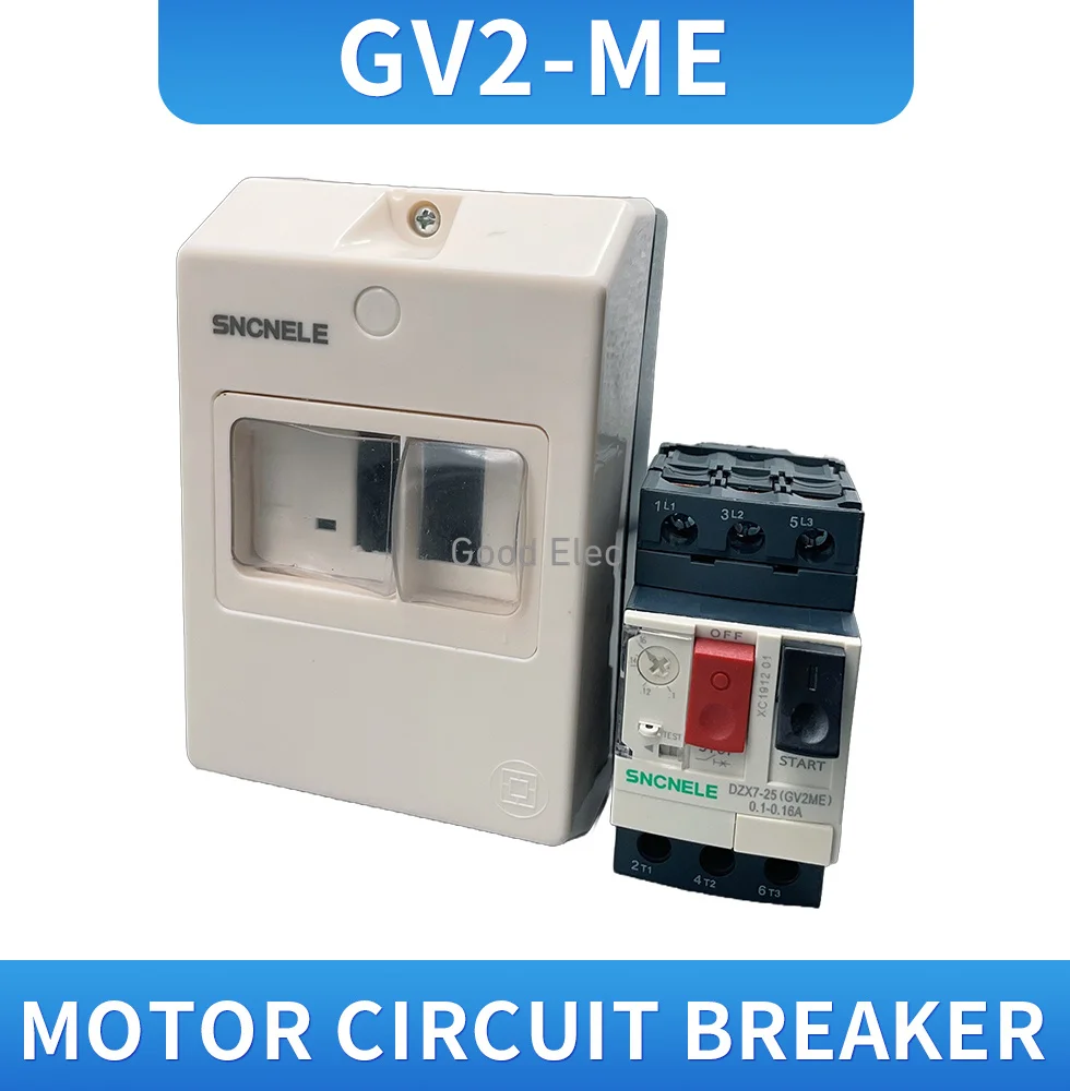 1PCS GV2-ME Series MPCB Motor Protection Circuit Breaker GV2 Motor Protector Circuit Breaker /Motor Protection Switch