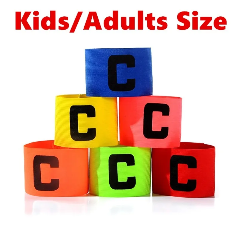 Football Armband Kids Adults Football Captain Armband Soccer Arm Band Leader Competition Gift Soccer Captain Group Armband Football Training