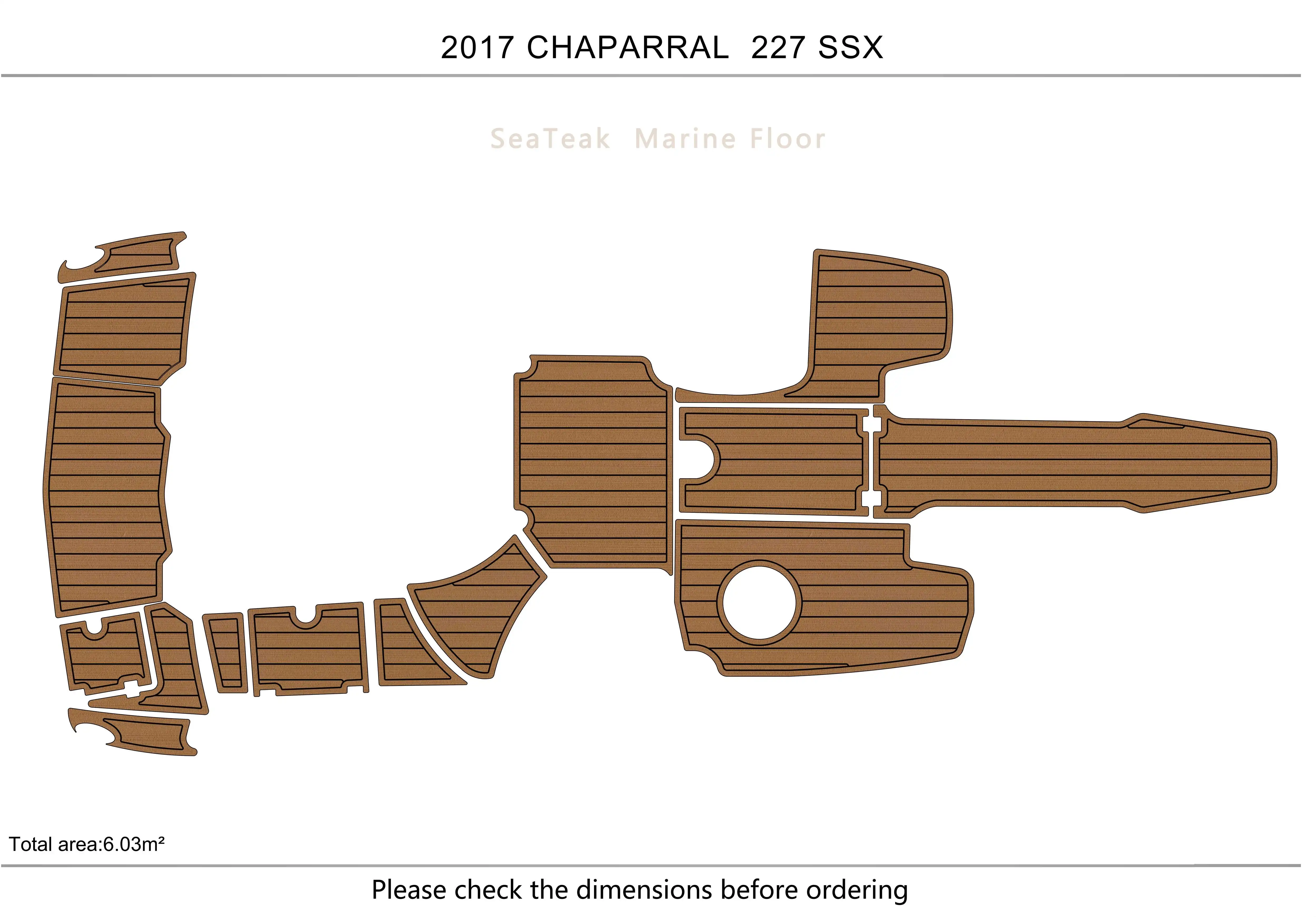 

2017 CHAPARRAL 227 SSX кабина для плавания, Платформа 1/4 дюйма, 6 мм, искусственная ЭВА, для водных лыж, яхты, рыбалки, лодки, нескользящий напольный коврик