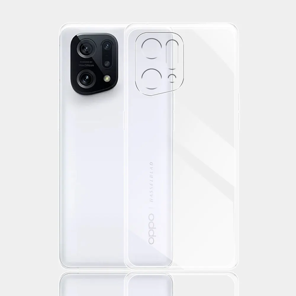 Per Oppo Find X5 Custodia Ultra Sottile In Silicone Morbido Tpu Cover Posteriore Trasparente Per Oppo Find X5 Pro Coque Per Oppo Find X5 Pro Fundas