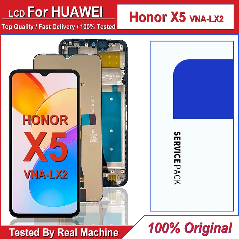 

Original 6.5" Display For Huawei Honor X5 VNA-LX2 LCD Touch Screen Digitizer Assembly For Huawei Honor X5 LCD Replaceable Parts