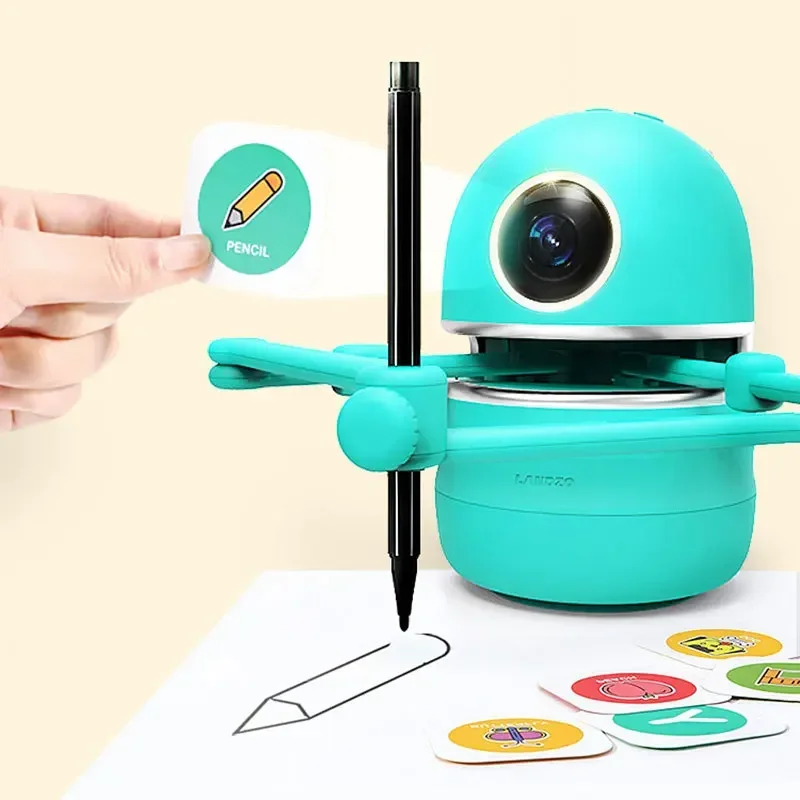 

Kids Innovative Drawing Robot Technology Automatic Painting Learning Art Training Machine Intelligece Toys Quincy Robot Artist