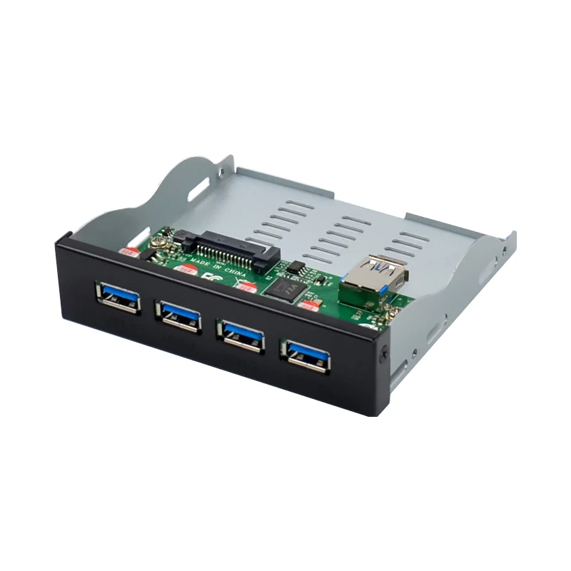 

3.5 Inch USB A 3.1 Desktop PC Front Panel Docking Station 4 Ports Chip VIA VL820 USB3.1 10gbps Four Port TYPE A Hub Converter