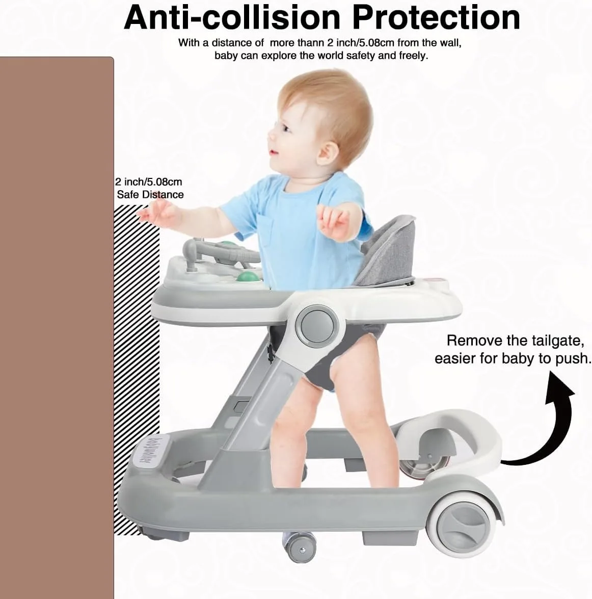2-in-1 Baby Walker