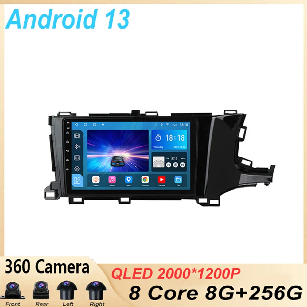 

9 inch android 13 For Honda Shuttle 2 2015-2020 Car Radio Multimedia Video Player Navigation auto adapter GPS BT5.0 wireless