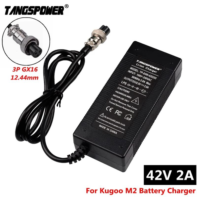 42v 2a Lithium Battery Charger For Kugoo M2 Electric Scooter E
