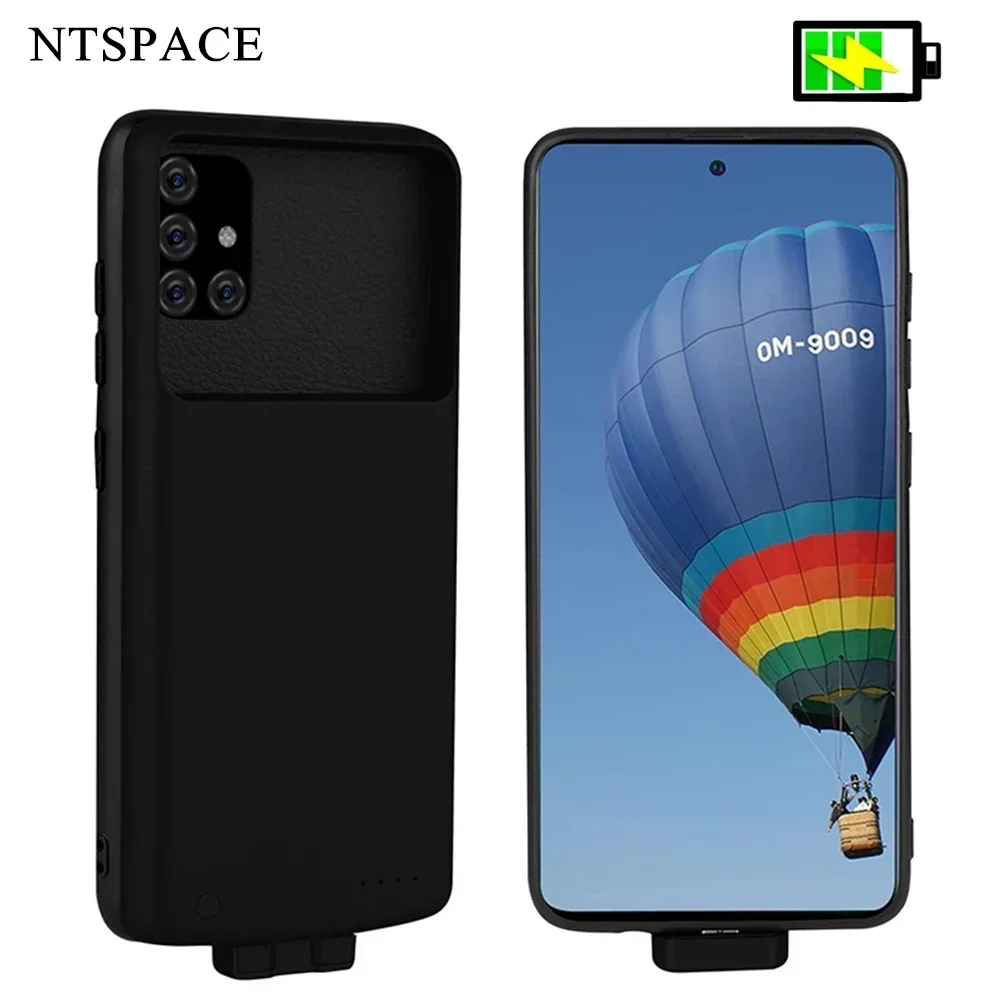 삼성 갤럭시 A51 5G 전원 케이스, 5000mAh 휴대용 충전기 보조배터리 커버, 삼성 A51 4G 마그네틱 배터리 케이스