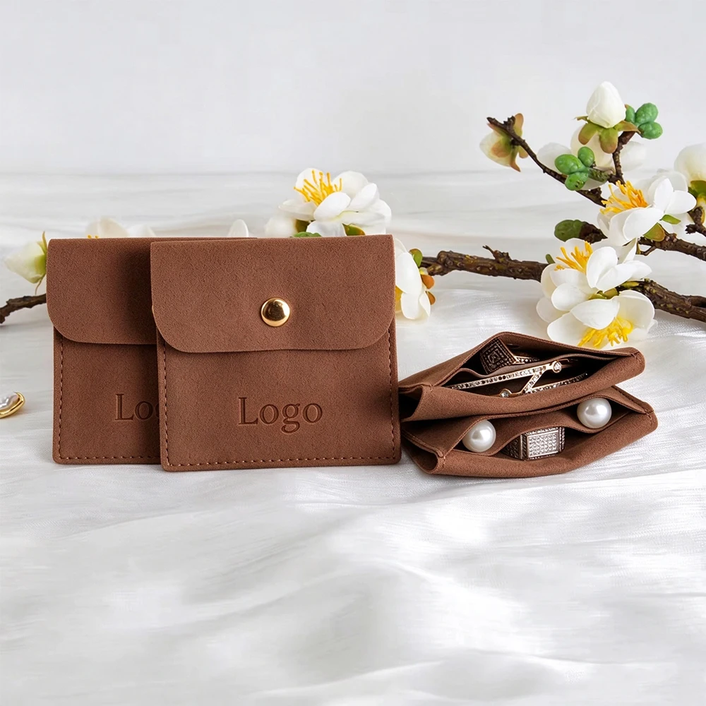 Customized Logo Leather & Suede Jewelry Packaging Solutions