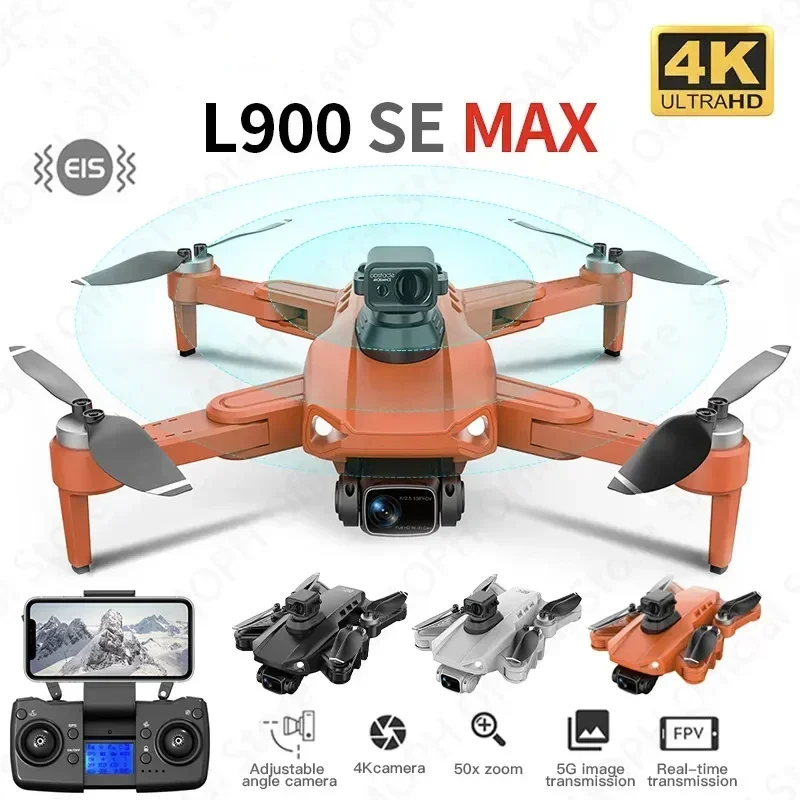 

L900 Pro SE MAX Drone 4K Professional With Camera 5G WIFI 360 Obstacle Avoidance FPV Brushless Motor RC Quadcopter Mini Dron