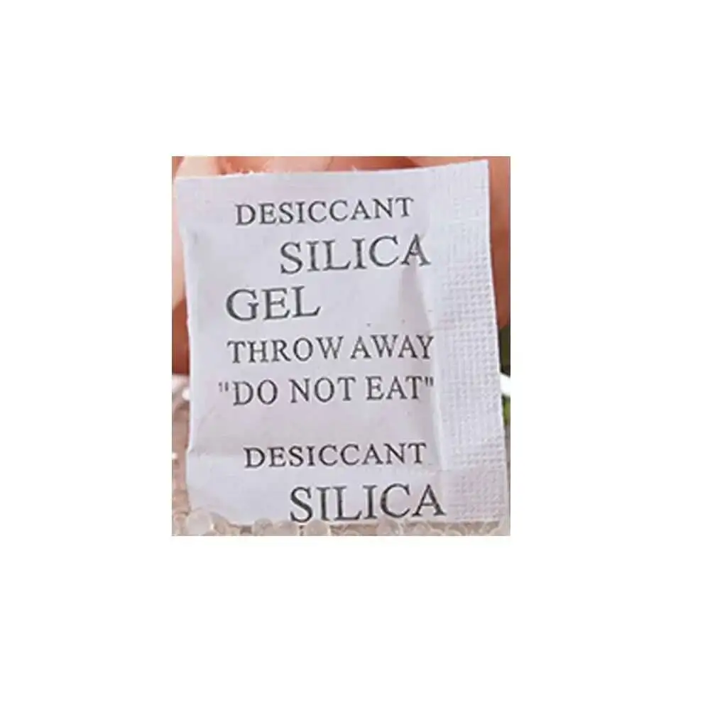 Silica Gel Desiccant Moisture Absorber Dehumidifier 100/200/500 Packs 1G