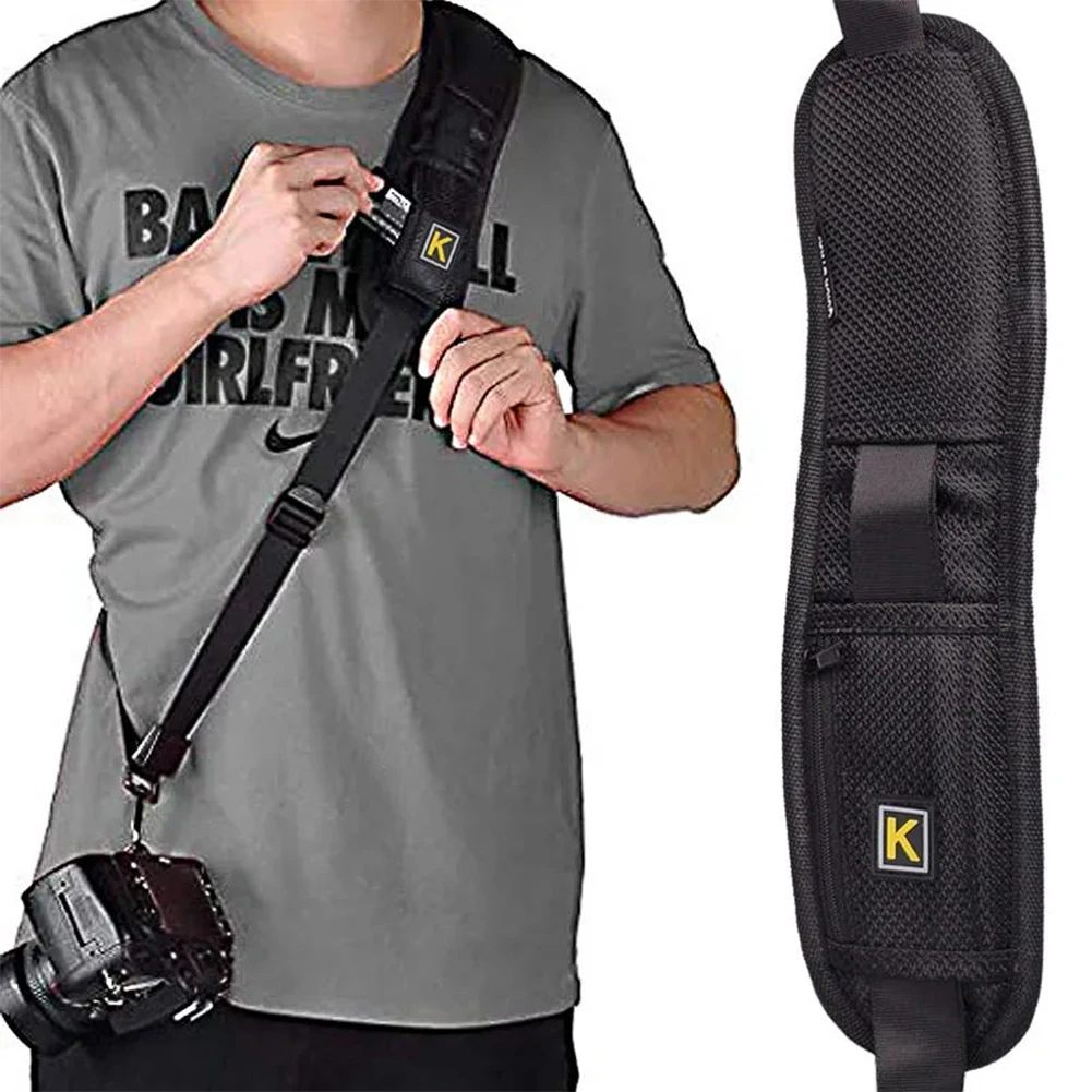 Digital Camera Neck Strap Quick Release Camera Shoulder Sling Belt Anti-Slip Rapid Camera Neck Strap for Canon/Nikon/Sony Camera