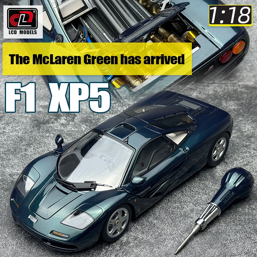LCD model 1:18 NewS FOR McLaren F1 XP5 alloy car model sports car