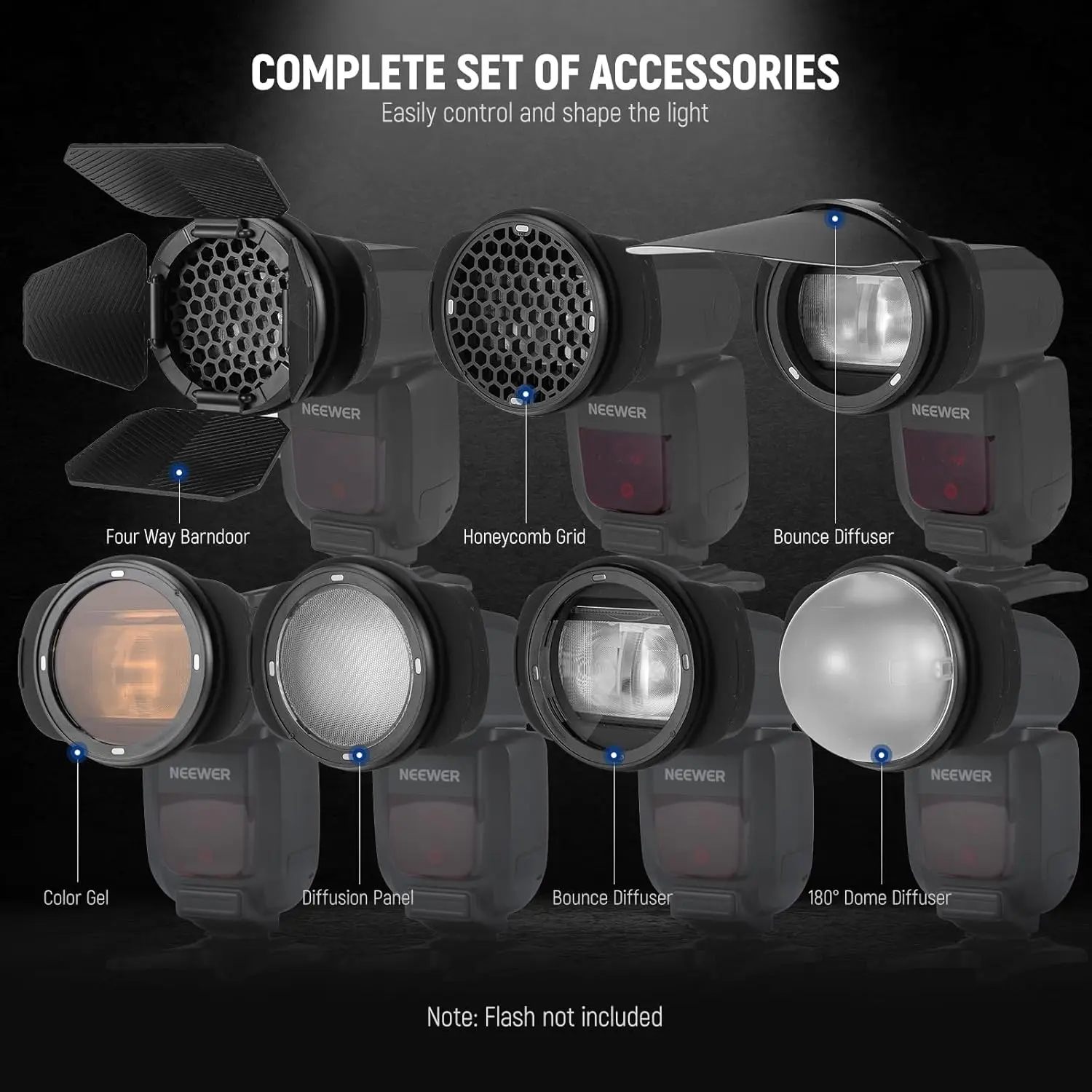 Silicone Square Flash Head Adapter Ring for Z760 NW760 NW700 NW620 NW635II TT560