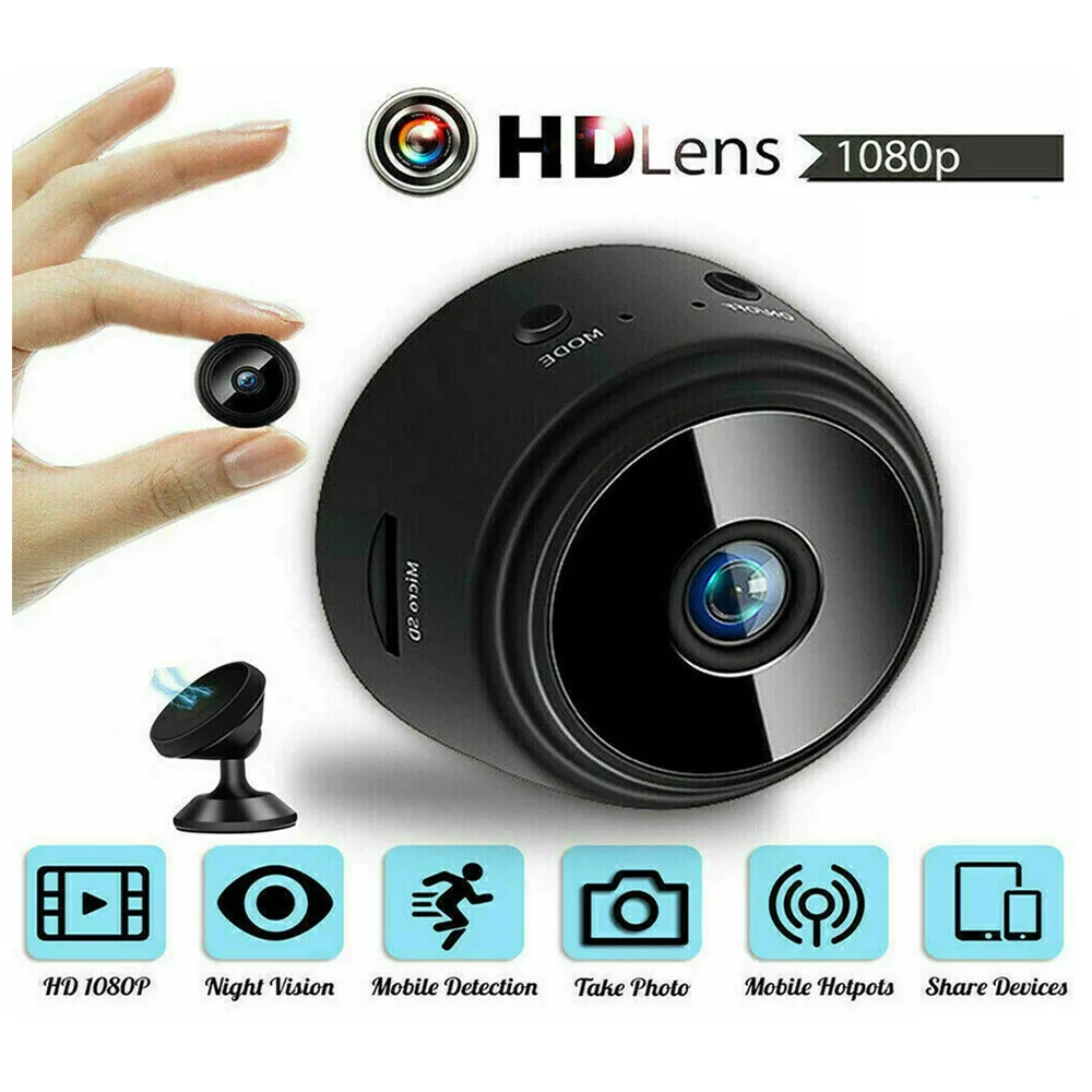 A9 Mini Camera Indoor Camera Security Protection 1080P WiFi Surveillance Cameras For Home Security Night Vision Motion Detect