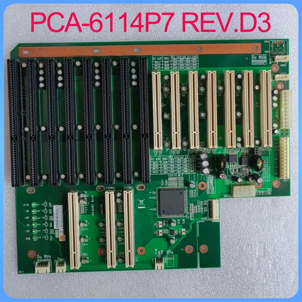 For Industrial Backplane Industrial Control PCA 6114P7 REV D3