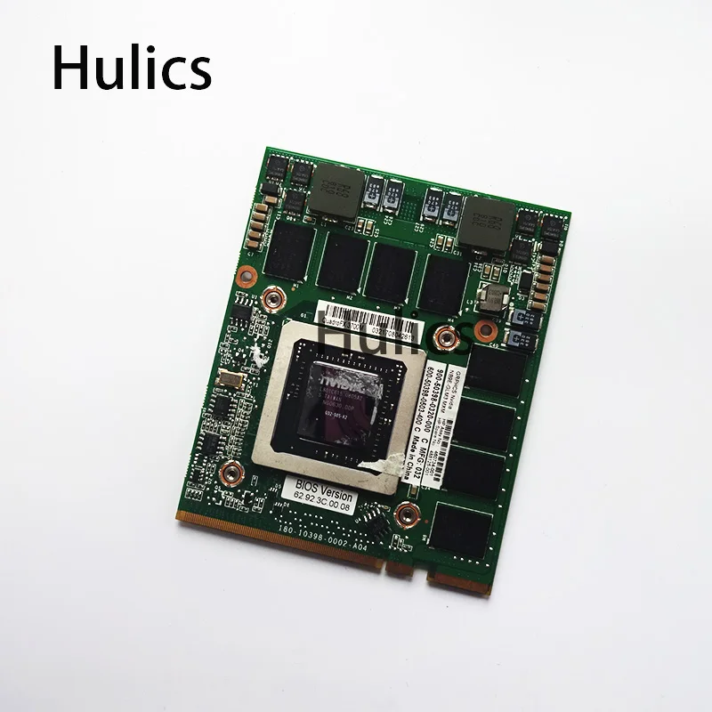 Hulics Usado Fx3700m fx 3700m 1gb Placa de Vídeo com X-bracket G92-985-a2 para hp Compaq 8710w 8710p 8730w 8730p