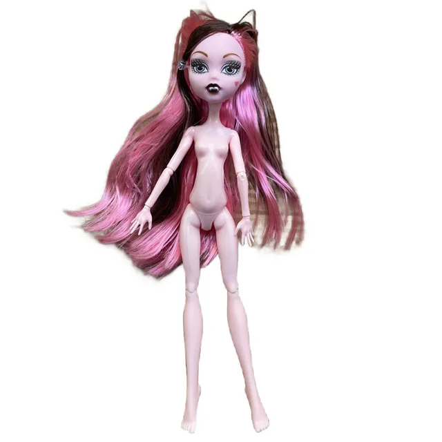 High Quality Fasion Monster Dolls Catwalk Draculaura/Clawdeen Wolf/ Frankie  Stein / Black Spider Movable Body Girls Toys Gift - AliExpress