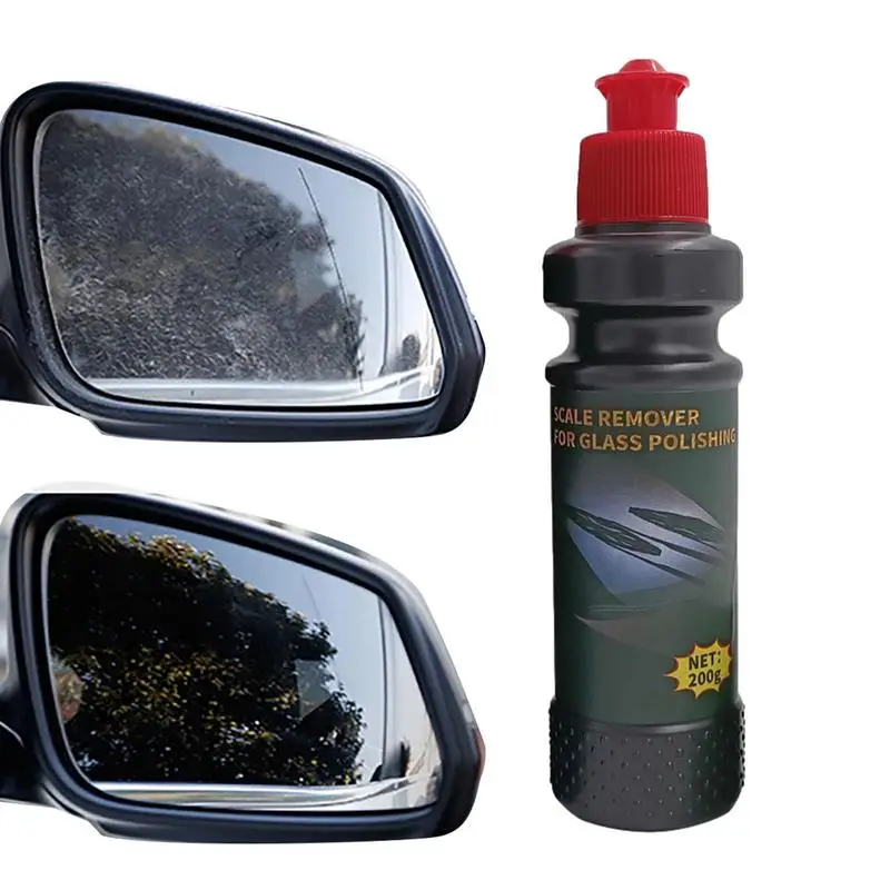 

200G Protective Rainproof Glass Oil Film Removing Cream Glass Cleaner For Bathroom Window Glass Auto Car Windshield Windscreen