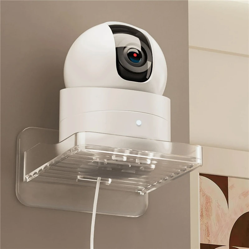 Camera Storage Rack Wall Mounted Router Living Room Doorway Monitor Storage Bracket Household Pratical Accessories Supplies