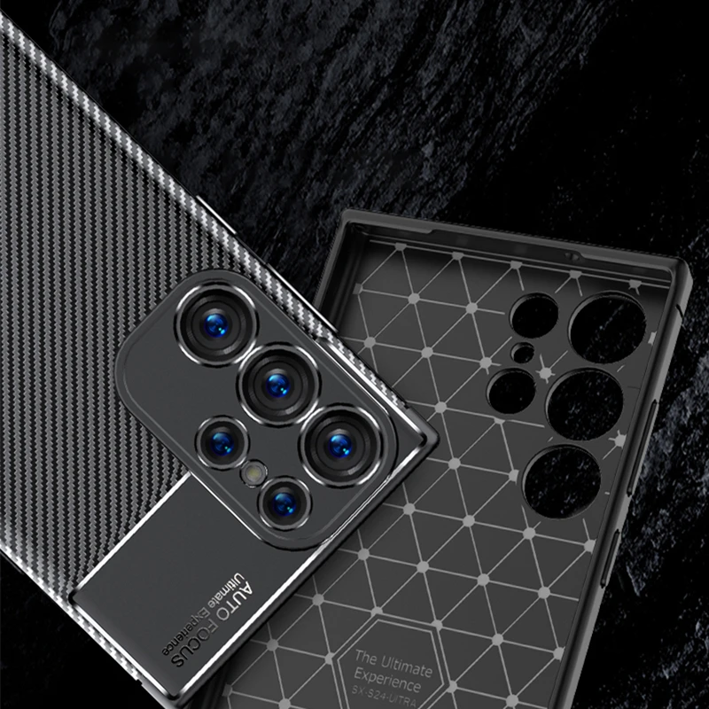 Per Samsung S24 Ultra Cover Samsung Galaxy S24 Ultra S 24 Plus Capas Nuova Cover In Tpu Antiurto Per Samsung S24 Ultra Fundas