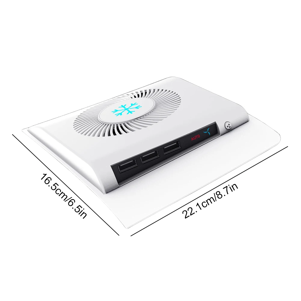 Console Cooling Fan For Playstation 5 Slim Side-Mounted Cooling Fan With Cooler Side Temperature Control Face Cover