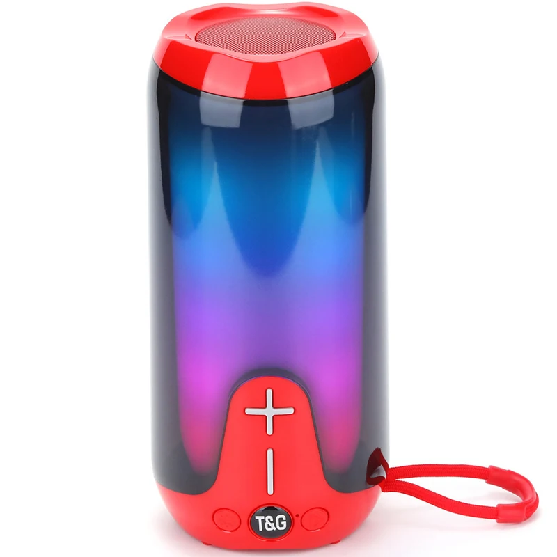 

Мини цветной уличный портативный сабвуфер с высокой громкостью, новая полноэкранная импульсная Bluetooth Звуковая система Parlantes Bluetoot